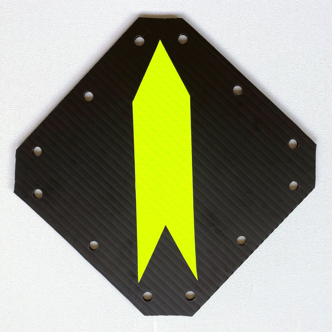 Trail Signs (8"x8") - 5 Packs - Reflective & Non-Reflective Arrows!