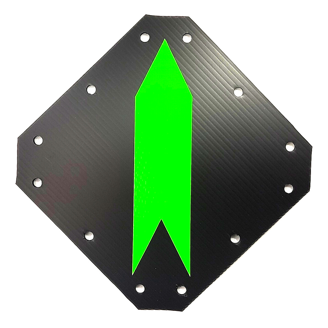 Trail Signs (8"x8") - 5 Packs - Reflective & Non-Reflective Arrows!