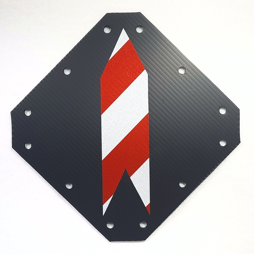 Trail Signs (8"x8") - 5 Packs - Reflective & Non-Reflective Arrows!