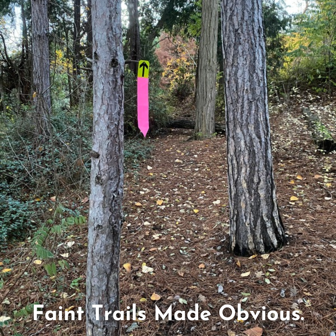 TrailFLECTIV Ribbons - 5 Packs - Reflective Hi-Viz Trail Markers