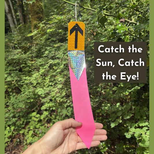 NEW! TrailFLECTIV Ribbons - 5 Packs - Reflective Hi-Viz Trail Markers