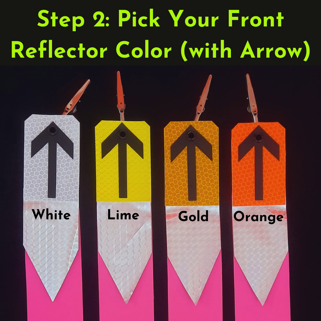 NEW! TrailFLECTIV Ribbons - 5 Packs - Reflective Hi-Viz Trail Markers