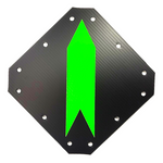 NEW Trail Signs - 5 Packs - BLACK Signs w/ Reflective or Non-Reflective Arrows!