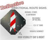 FREE SAMPLES - RouteFlectiv Signs & NEW Trail Signs!