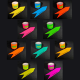 RouteArrows - "Partial" Rolls of 50 Arrows - All 10 Colors!